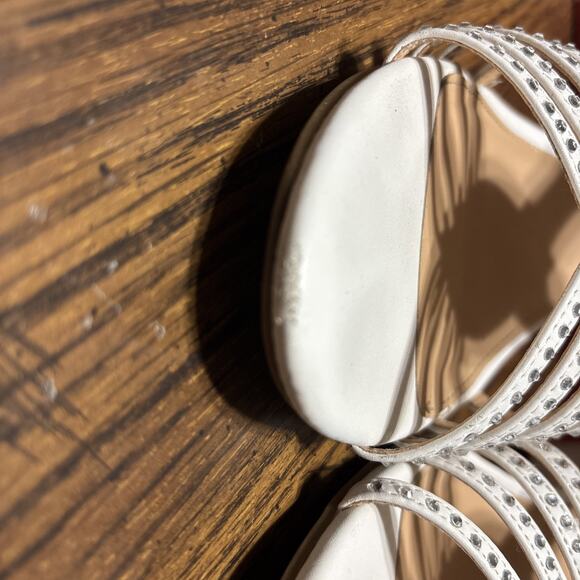 Pizz Annu Diana XZ0095 White Sz 10 Wedding Shoes - Picture 12 of 15